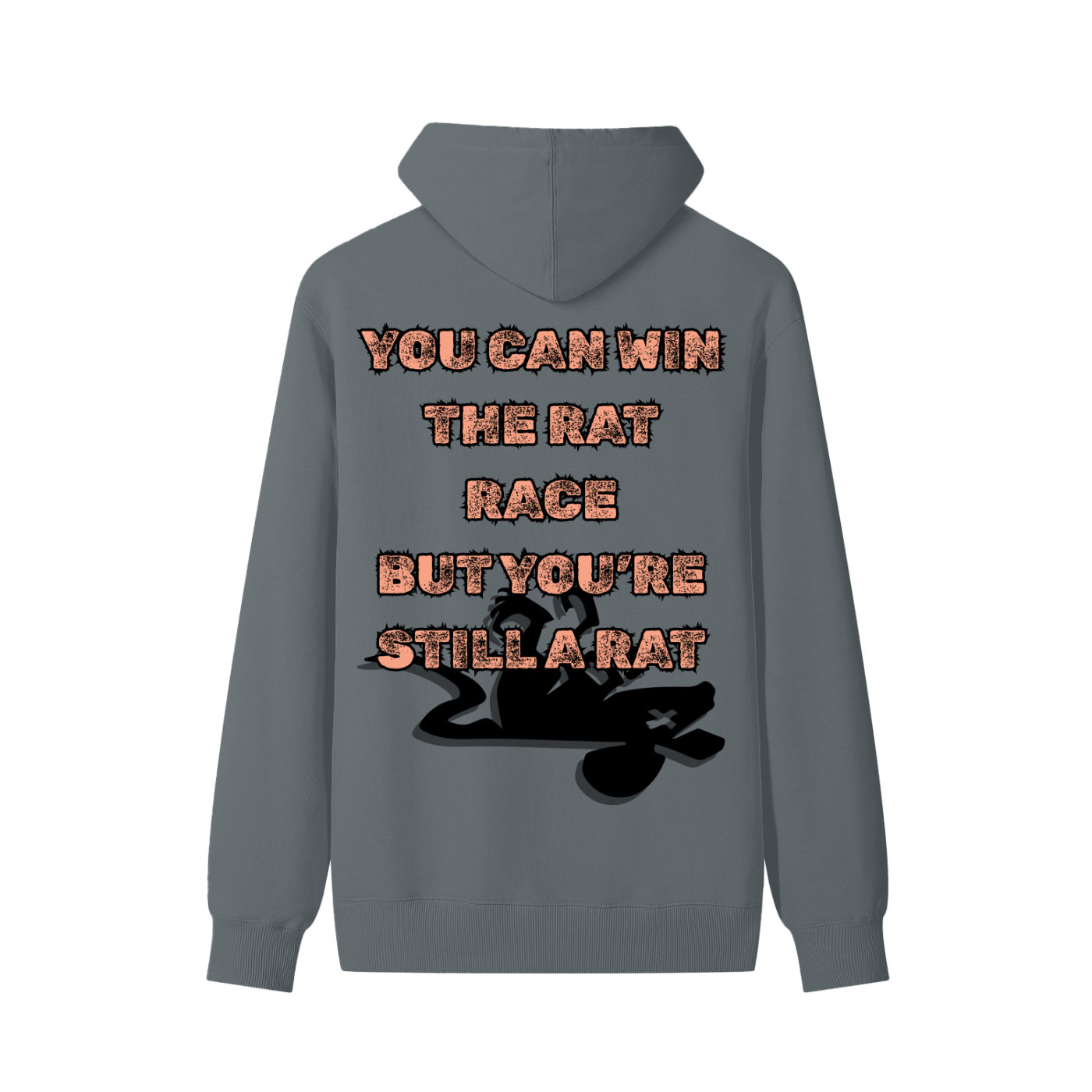 Rat Race Hoodie Grey Blue