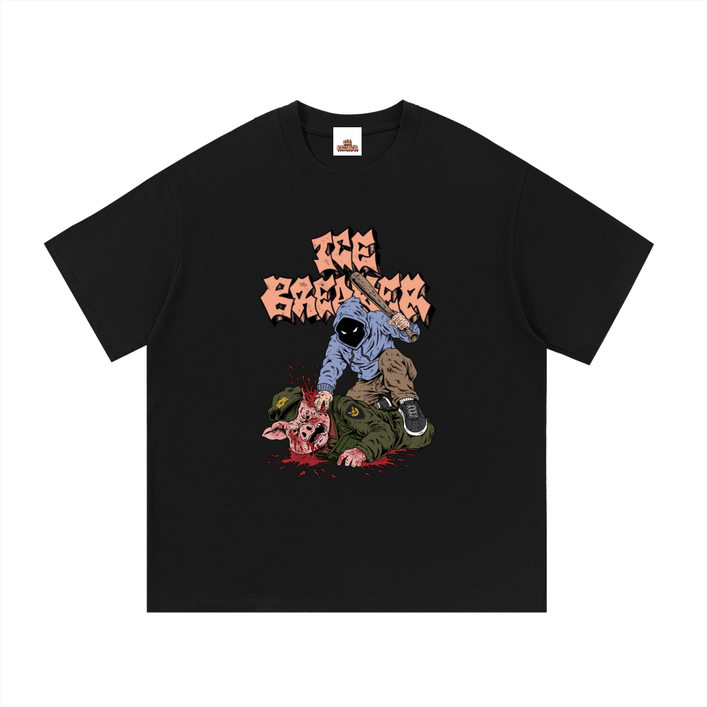 Pig Beater Shirt Black