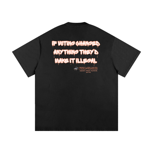 Emma Goldman Shirt Black